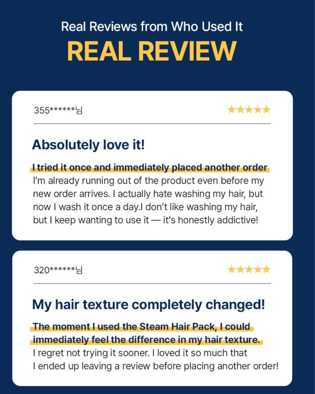 ALL IN ONE TREATMENT STEAM PACK